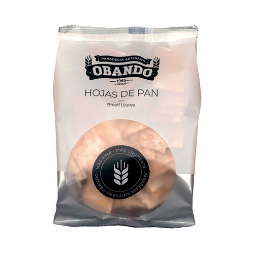 Alcampo OBANDO Hojas crujientes de pan 150 g