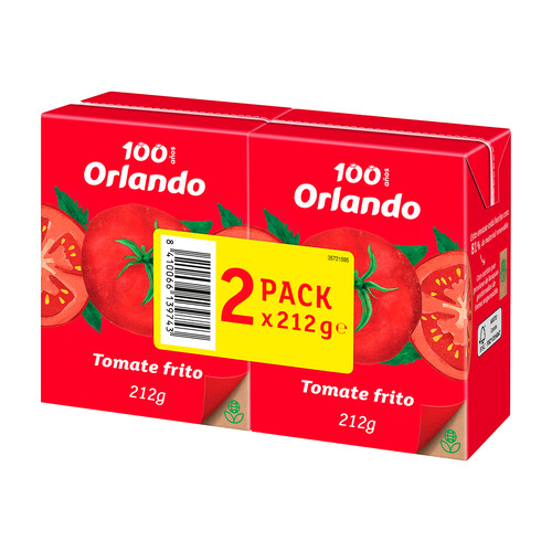Alcampo ORLANDO Tomate frito brik 2 x 212 g