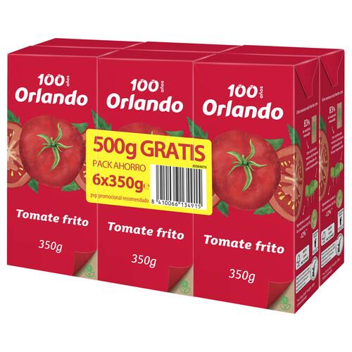 Alcampo ORLANDO Tomate frito pack 6 x 350 g