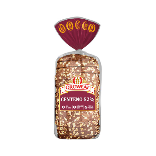 Alcampo OROWEAT Pan de molde 52% centeno 590 g
