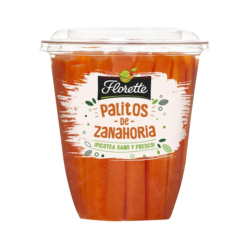 Alcampo Palitos zanahoria FLORETTE 165 gr