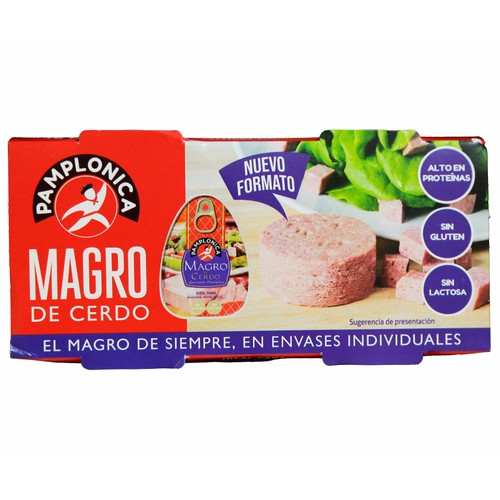 Alcampo PAMPLONICA Magro de cerdo 2 x 70 g