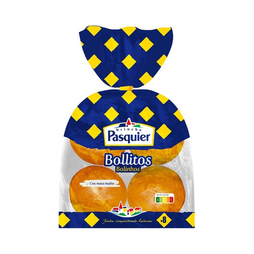 Alcampo PASQUIER Bollitos brioche 8 uds. 320 g