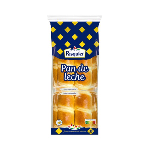 Alcampo PASQUIER Pan de leche 10 uds. 350 g