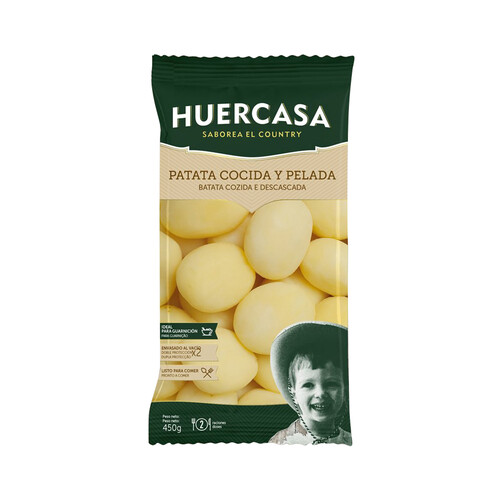 Alcampo Patatas cocidas bolsa de 500 g