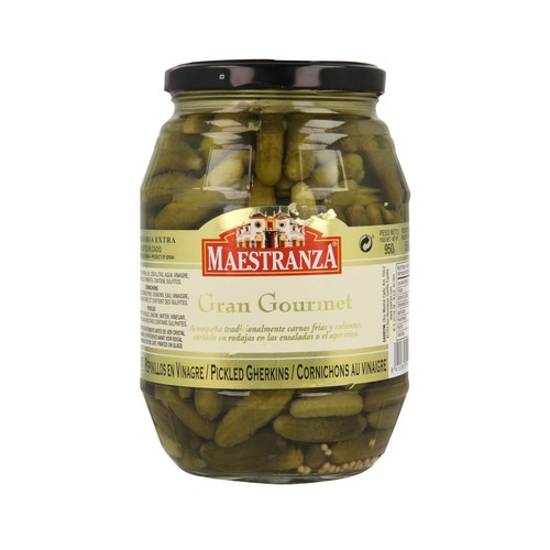 Alcampo Pepinillos Gran Gourmet MAESTRANZA 550 g