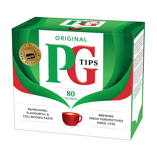 Alcampo PG TIPS Infusión de té negro 80 uds 232 g