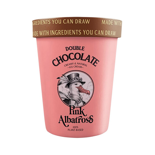 Alcampo PINK ALBATROS Doble chocolate 480ml. 350g