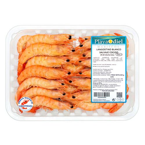 Alcampo PLAYA ODIEL Langostinos salvajes 400 g
