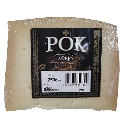 Alcampo POK Queso añejo cuña POK 250 gr