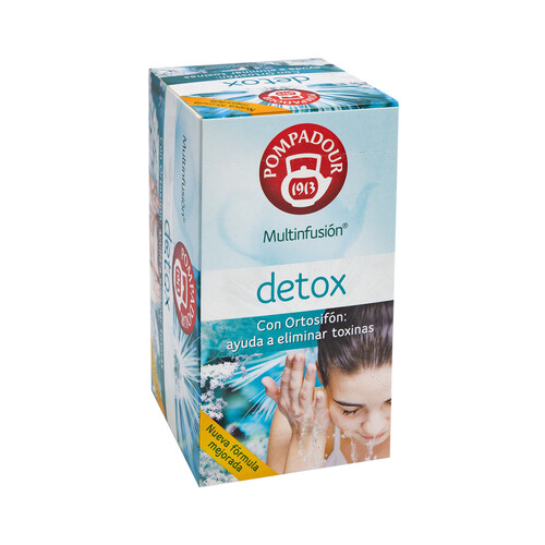 Alcampo POMPADOUR Infusión Detox 20 uds. 40 g