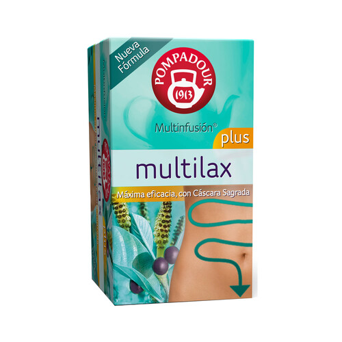Alcampo POMPADOUR Infusión multilax 20 uds. 30 g