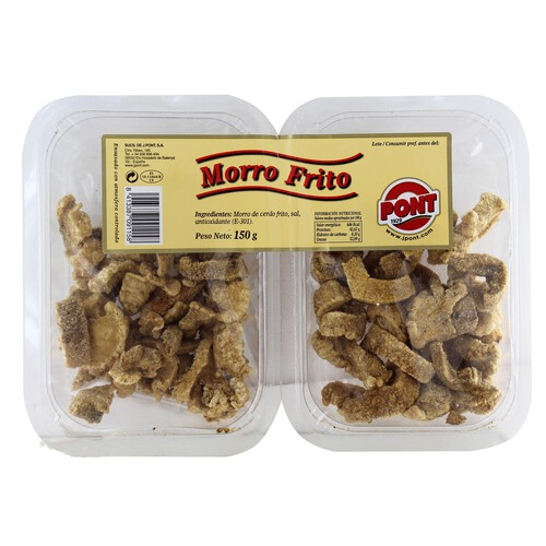 Alcampo PONT Morro de cerdo frito PONT 150 g