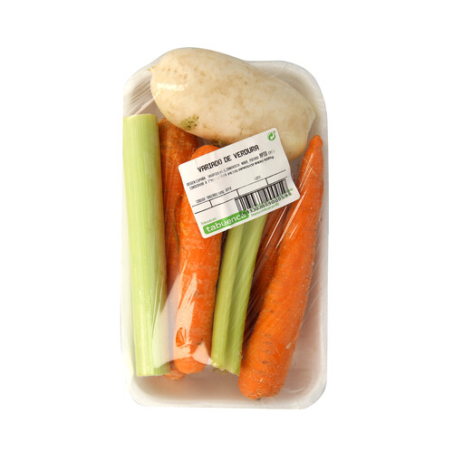 Alcampo Preparado para caldo bandeja de 600 g