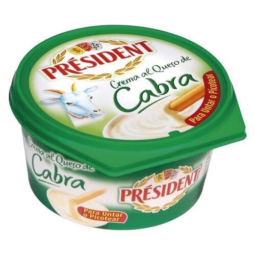 Alcampo PRESIDENT Crema de queso de cabra 125 g
