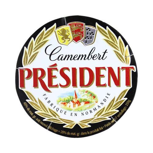 Alcampo PRÉSIDENT Queso Camembert PRÉSIDENT 250 g