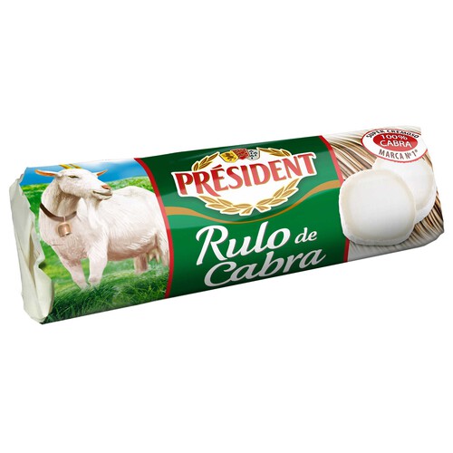 Alcampo PRÉSIDENT Queso rulo cabra PRÉSIDENT 180 g