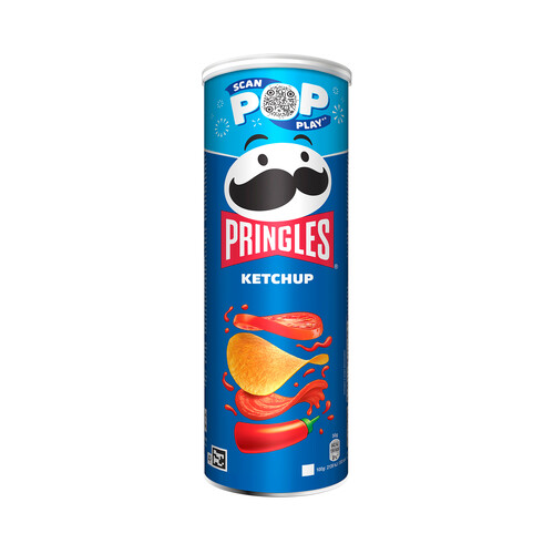 Alcampo PRNGLES Patatas teja sabor ketchup 165 g