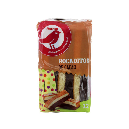Alcampo PRODUCTO ALCAMPO Bocaditos al cacao 330 g