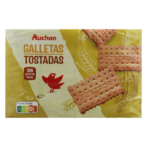 Alcampo PRODUCTO ALCAMPO Galletas tostadas 800 g