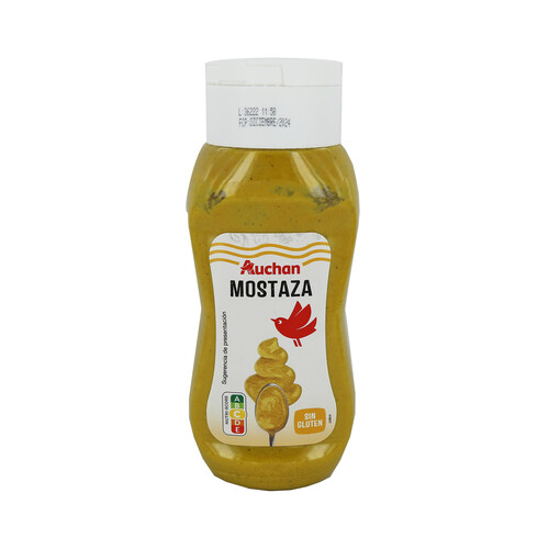 Alcampo PRODUCTO ALCAMPO Mostaza bote de 300 g