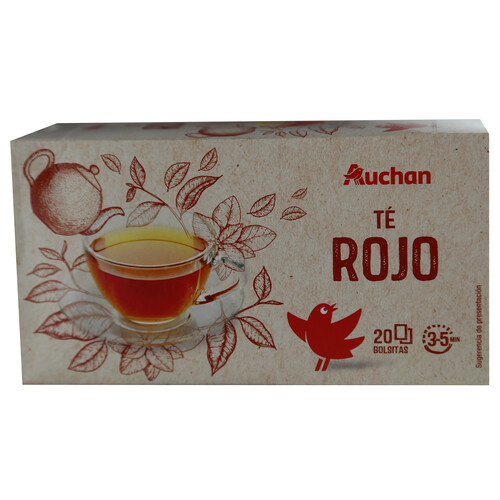 Alcampo PRODUCTO ALCAMPO Té rojo 20 uds.36 g