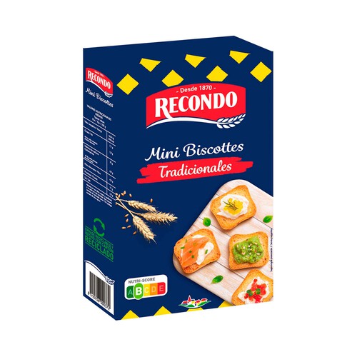 Alcampo RECONDO Mini biscottes 120 g