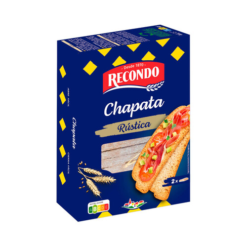 Alcampo RECONDO Pan tostado tipo chapata 180 g