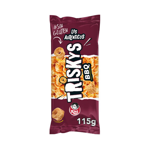 Alcampo RISI Triskys con sabor a barbacoa 115 g