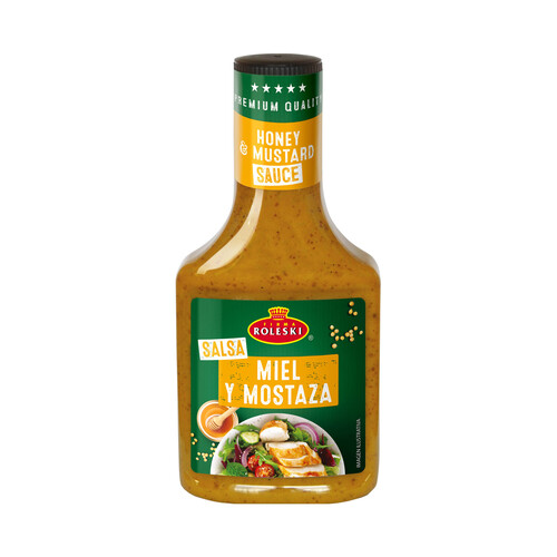 Alcampo ROLESKI Salsa de miel y mostaza 340 g