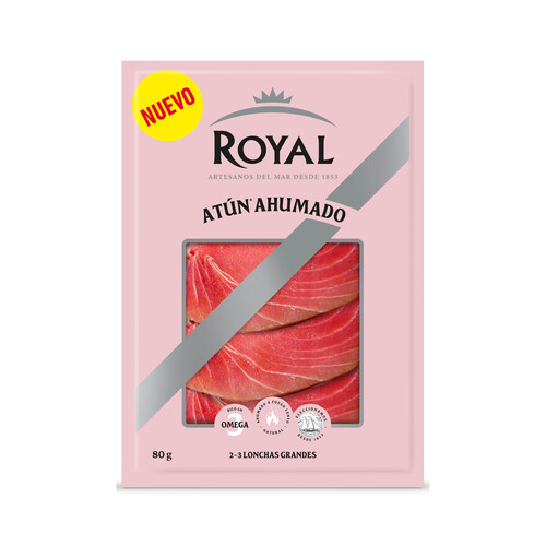 Alcampo ROYAL Atún ahumado 80 gr