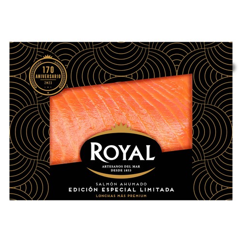 Alcampo ROYAL Salmón ahumado 170 gr
