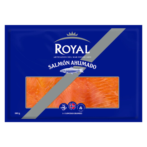 Alcampo ROYAL Salmón ahumado 180 g