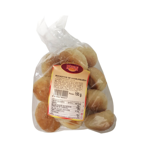 Alcampo RUIPAN Pan mini para burguer bolsa 150 g