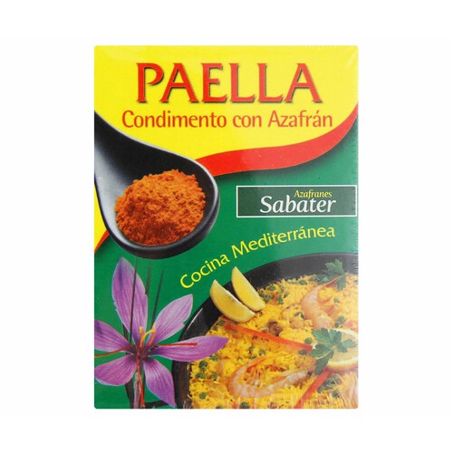 Alcampo SABATER Sazonador para paella SABATER 10 g