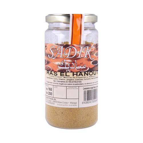 Alcampo SADIK Sazonador para cous cous SADIK 200 g