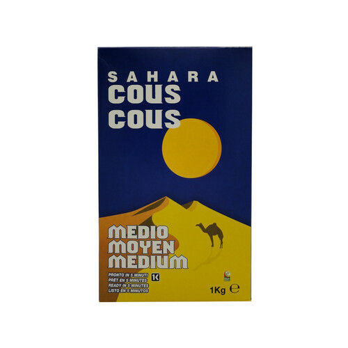 Alcampo SAHARA Cuscus grano medio SAHARA 1 kg