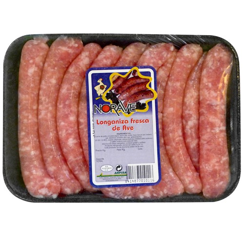 Alcampo Salchicha Blanca ARPISA 450 Gramos