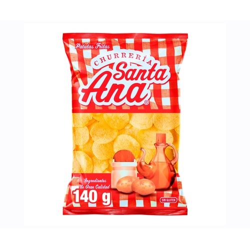 Alcampo SANTA ANA Patatas fritas artesanas 140 g