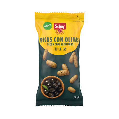 Alcampo SCHAR Picos con olivas 60 g