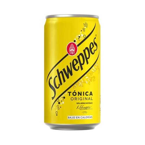 Alcampo SCHWEPPES Tónica clásica lata de 25 cl