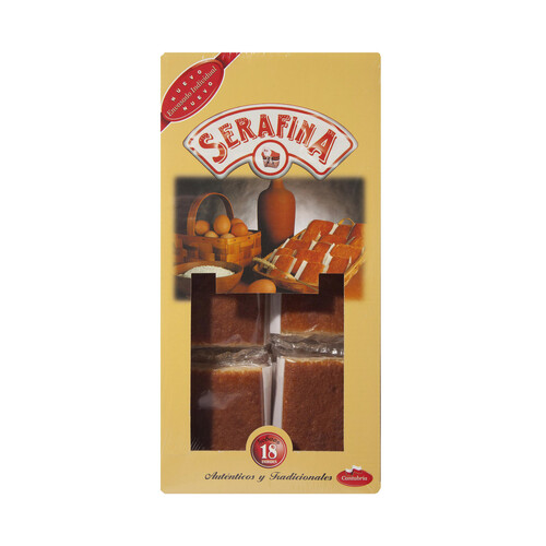 Alcampo SERAFINA Sobaos 700 gr 18 uds