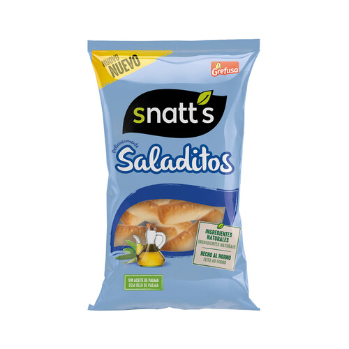 Alcampo SNATT´S Saladitos Snacks de pan 240 g