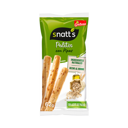 Alcampo SNATT'S Snack pipas 60 grs
