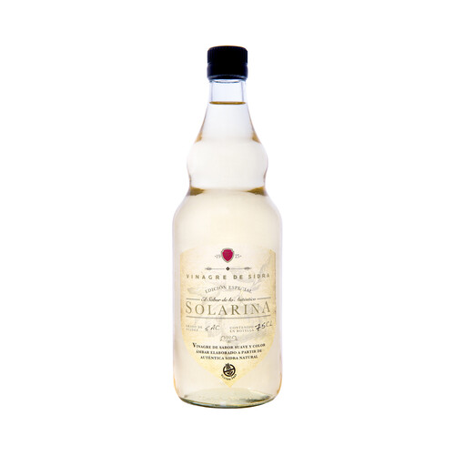 Alcampo SOLARINA Vinagre de sidra SOLARINA 75 cl