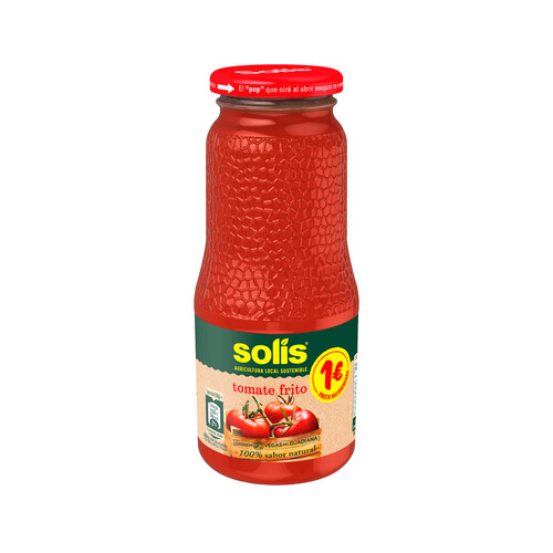 Alcampo SOLIS Tomate frito frasco 340 g