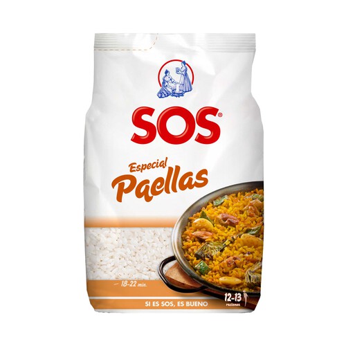 Alcampo SOS Arroz especial paellas 1 kg