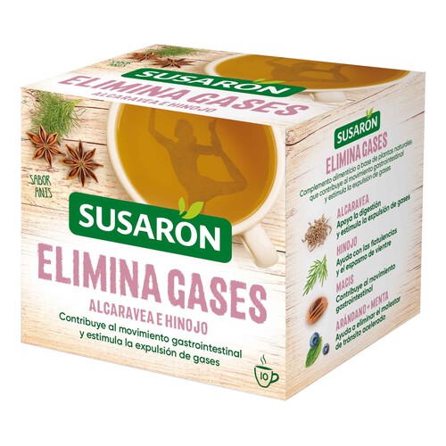 Alcampo SUSARON Infusión elimina gases 10 uds. 13 g