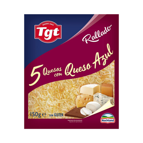 Alcampo TGT Queso rallado mezcla HOCHLAND150 g