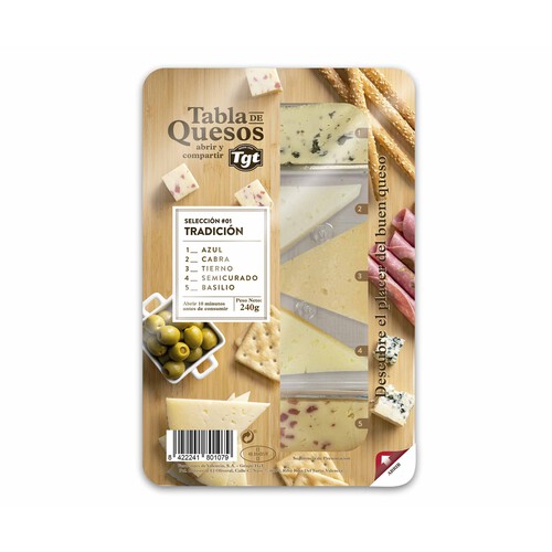 Alcampo TGT Tabla de quesos mixta TGT 240 g